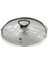 Tencere Tava Sahan İçin Buhar Delikli Temperli Z Tipi Cam Kapak 18 cm 3