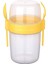 Çift Hazneli - Çatal Kaşıklı Portatif Müsli -Atıştırmalık Kabı 650 ml 2