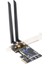 F Fityle Çift Bant Wifi Masaüstü Adaptörü Pcıe 1x Wlan Kart Bilgisayar / Masaüstü / Pc Için Fit (Yurt Dışından) 1