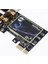 F Fityle Çift Bant Wifi Masaüstü Adaptörü Pcıe 1x Wlan Kart Bilgisayar / Masaüstü / Pc Için Fit (Yurt Dışından) 4