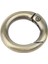 F Fityle Çinko Alaşımlı Mini Anahtarlık Anahtarlık O Tipi Klipsi Kahverengi 16MM (Yurt Dışından) 4
