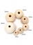 18 mm Ham Işlenmemiş Ahşap Boncuk - 100 Gram (±50 Adet ) 2