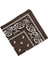 F Fityle Paisley Baskı Bandana Başkanı Wrap Boyun Saç Bandı Bileklik Mendil Kahve (Yurt Dışından) 5