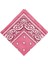 F Fityle 100% Pamuk Paisley Bandana Eşarp Başkanı Wrap Boyun Bileklik Mendil Pembe (Yurt Dışından) 1