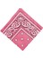 F Fityle 100% Pamuk Paisley Bandana Eşarp Başkanı Wrap Boyun Bileklik Mendil Pembe (Yurt Dışından) 2