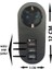 Fultech Ftr-07 Akım Korumalı 2,1A 3 USB Li Çocuk Korumalı Fiş Priz Siyah 2