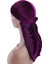 F Fityle Unisex Kadife Bandana Eşarp - Mor (Yurt Dışından) 4