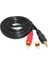 1.5 Metre 3.5mm Stereo 2rca Kablo Stereo Lale Ses Sistemi Kablosu 1