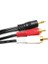 1.5 Metre 3.5mm Stereo 2rca Kablo Stereo Lale Ses Sistemi Kablosu 4