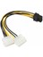 8 Pin Power Kablo 8 Pin To Molex Power Pcıe Ekran Kartı Güç Kablo 3
