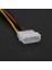 Molex Ide Power Çoklayıcı 18AWG 18 cm 5