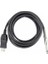 USB To 6.3 mm Çivi Jack Gitar Saz Bağlantı Kablosu 6.3 mm USB Çevirici 5