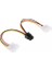 6 Pin Power Kablo 6 Pin To 2 Molex Pcıe Ekran Kartı Güç 6pin 1