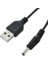 USB Radyo Şarj Kablosu USB 3.5 mm 1.35 mm Kablo 3