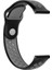 Xiaomi Mi Watch Revolve Kordon Delikli Çift Renk Silikon Antrasit 1