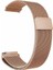 Amazfit Gts Kordon Hasır Metal Örgülü Bronz 1