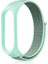Xiaomi Mi Band 5 Kordon Kumaş Cırtcırt Kordon Velcro Turkuaz 1