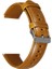 Apple Watch Uyumlu 6 40MM Kordon Deri Dikişli Watch Uyumluband Kahverengi Açık 1