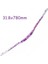 720MM / 780MM Dağ Bisikleti Gidon 31.8mm Hafif Bisiklet Yükseltici Bar Ekstra Uzun Yokuş Aşağı Bisiklet Yarışı Yol Katlanır Bisikletler Için - Mor 780MM (Yurt Dışından) 5