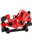 Katı Bisiklet Disk Fren Kaliper R160 / F180 Rotor Disk Kumpasları Parçaları Kırmızı F160 R140 (Yurt Dışından) 2