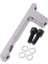102MM Mtb Bisiklet Ön ve Arka Disk Fren Montaj Adaptörü 160 Ila 180MM Simli (Yurt Dışından) 4