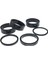 6 Paket Hafif Kulaklık Ayırıcıları Bisiklet 1-1 / 8 "kök Rondelalar 3/5/2/10MM (Yurt Dışından) 1