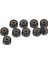 10X 5/8 / 10MM Kaykay Donanım Yedek Longboard Kingpin - M5 (Yurt Dışından) 4