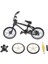 F Fityle 1x Mini Bmx Bisiklet Oyuncaklar Parmak Bisiklet Diecast Model Çorap Dolguları Siyah (Yurt Dışından) 1