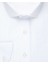 Slim Fit Armür Desenli Beyaz Erkek Gömlek 2
