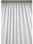 Beyaz Düz Renk Pileli Petek Dokulu Fon Perde, 1/3 Sık Pile, Tek Kanat 50 x 270 cm 5