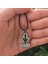 Kaktüs Bitki Suni Deri Ipli Renkli Unisex Metal Kolye PYTKK0LYE00131 2
