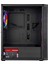 Platıno 12CM Rainbow Fanlı 600W 80 Plus Bronze Temper Camlı Mesh Panel Oyuncu Kasası 4