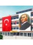 -6 Raşel Kumaş Atatürk Posteri + Türk Bayrağı 300 x 450 cm 2