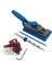 F Fityle Mini Cep Delik Jig Kiti Ortak Aracı Ağaç Işleme Eğik Matkap Kılavuzu Bits Set 2