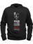 V For Vendetta Baskılrı Siyah Sweatshirt 1