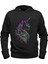 Unıcorn Baskılı Siyah Sweatshirt 1
