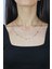 Pullu 90 cm Rose Gümüş Kolye 7262 1