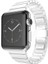 Apple Watch Seri 7 45MM Uyumlu Seramik Kordon Beyaz 1