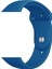 Apple Watch Seri 7 41MM Uyumlu Klasik Silikon Kordon Blue Horizon 1
