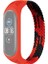 Esneklik Örgü Xiaomi Mi Band Için Değiştirme Kayışı 6/5/4/3 Boyutu: Xs 140MM Kırmızı Siyah (Yurt Dışından) 1