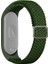 Xiaomi Mi Band Için Ayarlanabilir Naylon Örgülü Elastik Kayış 6/5/4 Renkli Siyah (Yurt Dışından) 1