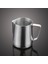 Kahve Sütü Frothing Sürahi Froother Sürahi W / Ölçekli Paslanmaz Çelik # 2 600ML (Yurt Dışından) 4