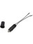 300 -75 Ohm Açık Anten Koaksiyel Kablo Eşleşen Trafo Uhf / Vhf / Fm (Yurt Dışından) 1
