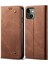 iPhone 13 Için Retro Kot Deri Flip Cüzdan Standlı Kılıf Kapaklı (Yurt Dışından) 1