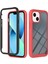 iPhone 13 Mini Için Çift Katmanlı Şeffaf Bumper Shockproof Tam Koruma Kılıf Kapaklı (Yurt Dışından) 1