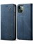 iPhone 13 Mini Için Retro Kot Deri Flip Cüzdan Standlı Kılıf Kapaklı (Yurt Dışından) 1