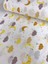 Pamuklu Bebek ve Çocuk Lastikli Çarşaf Sarı Tatlı Bulutlar 40X80 1
