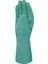 Yeşil Pamuk Floklu Nitril Eldiven 7.5 Numara 2