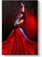 Kırmızı Elbise Tablosu 1