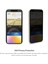 Apple iPhone 13 Pro Ekran Koruyucu Temperli Kırılmaz Privacy Hayalet Gizliklik Filtreli Siyah 2